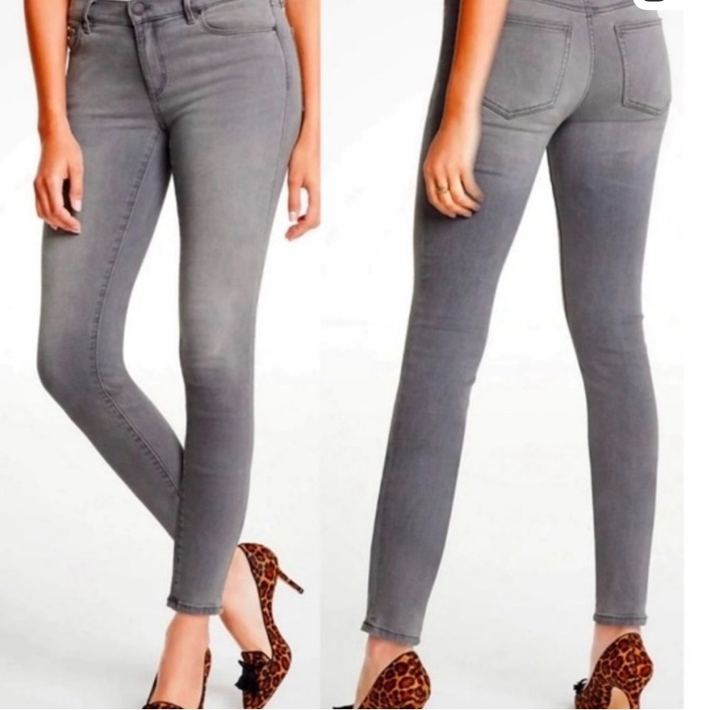 Ann Taylor Women's Grey Skinny Jeans